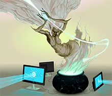 Concept art digitale di Giovanni B.